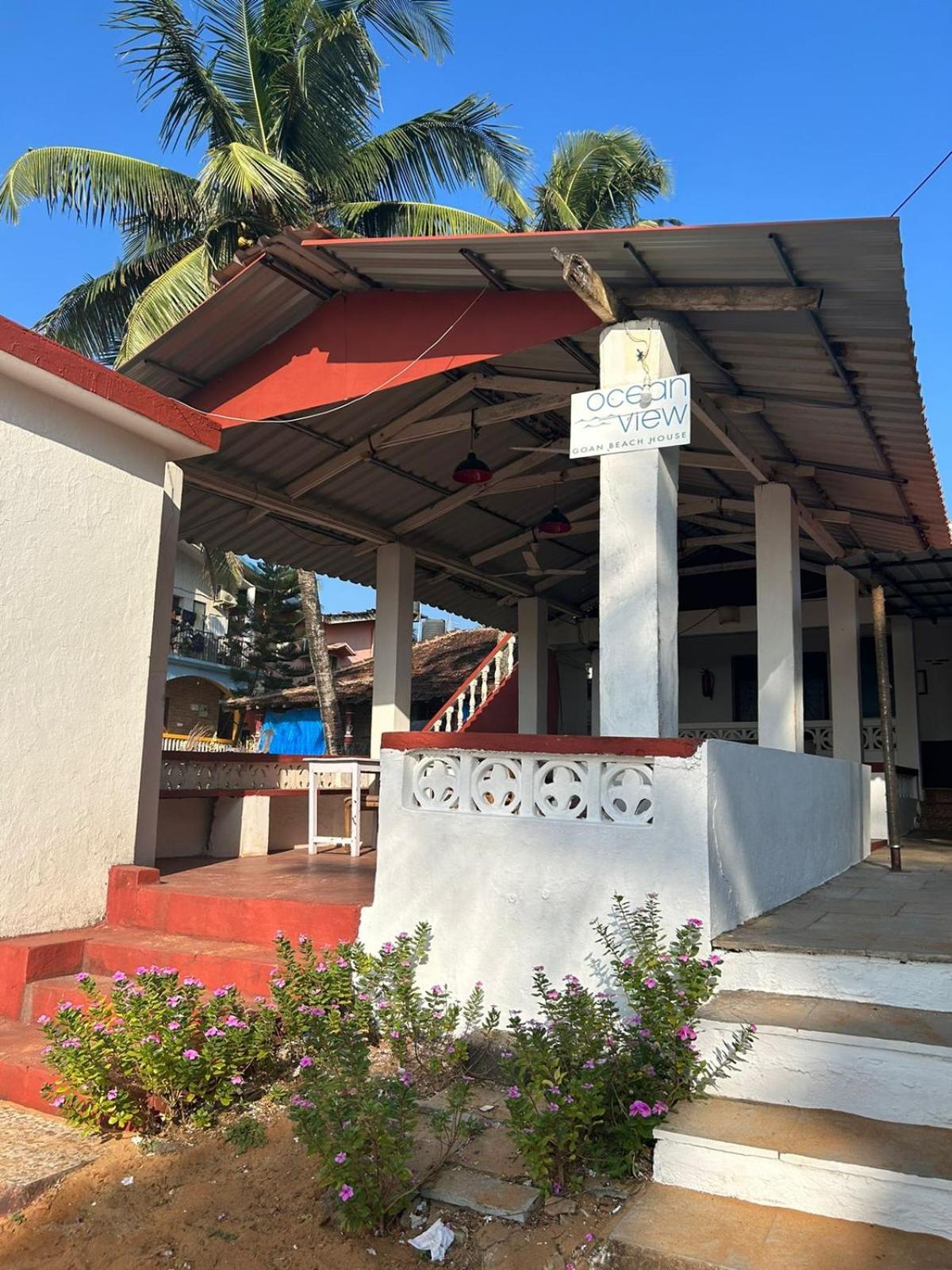 Ocean View Goan Beach House Calangute Esterno foto